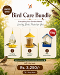 Bird Care Bundle - (With Free PVC Bird Feeder)