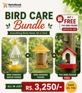 Bird Care Bundle - (With Free PVC Bird Feeder)