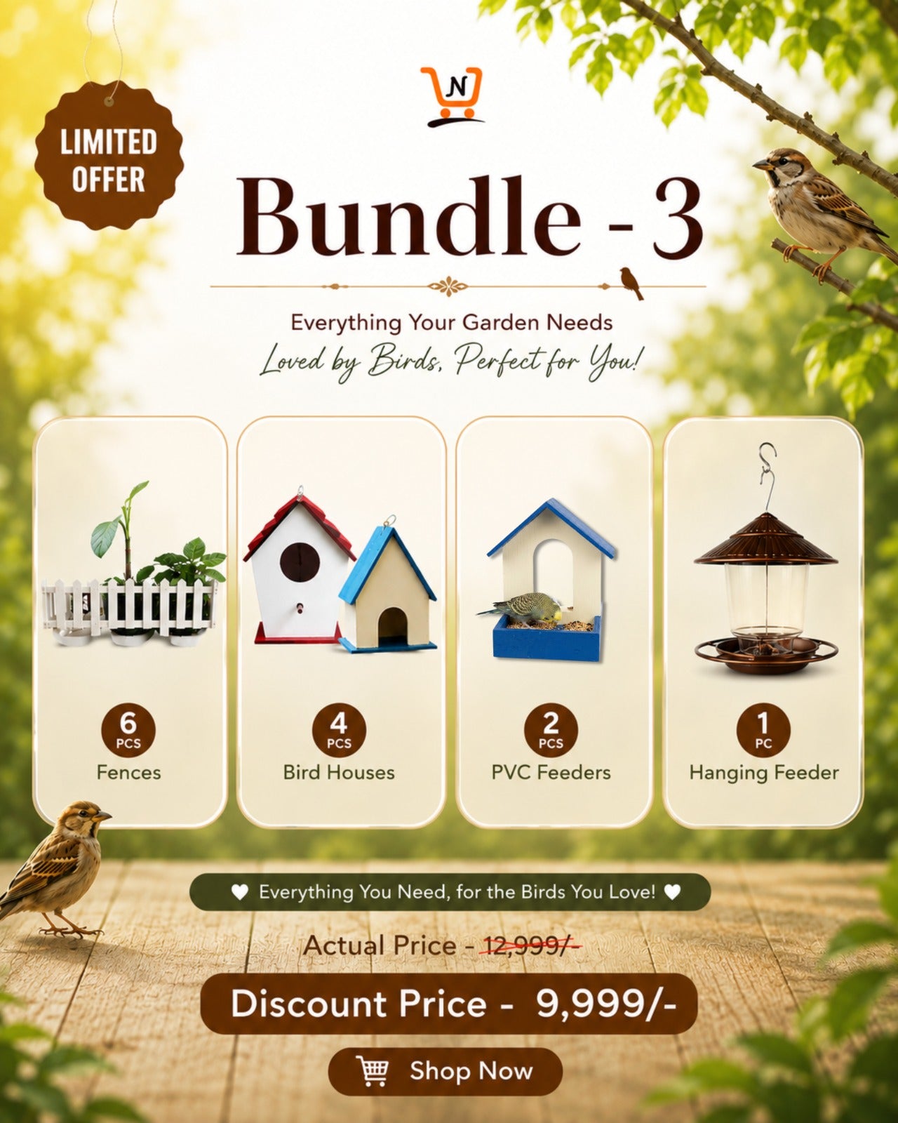 Bundle 3 – Premium Garden Paradise Bundle