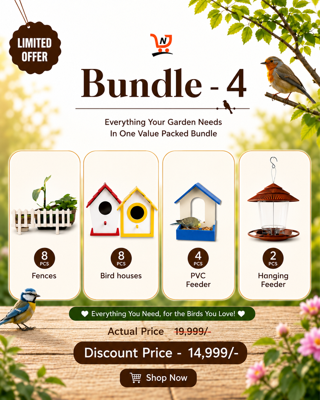 Bundle 4 – Ultimate Garden Paradise Bundle