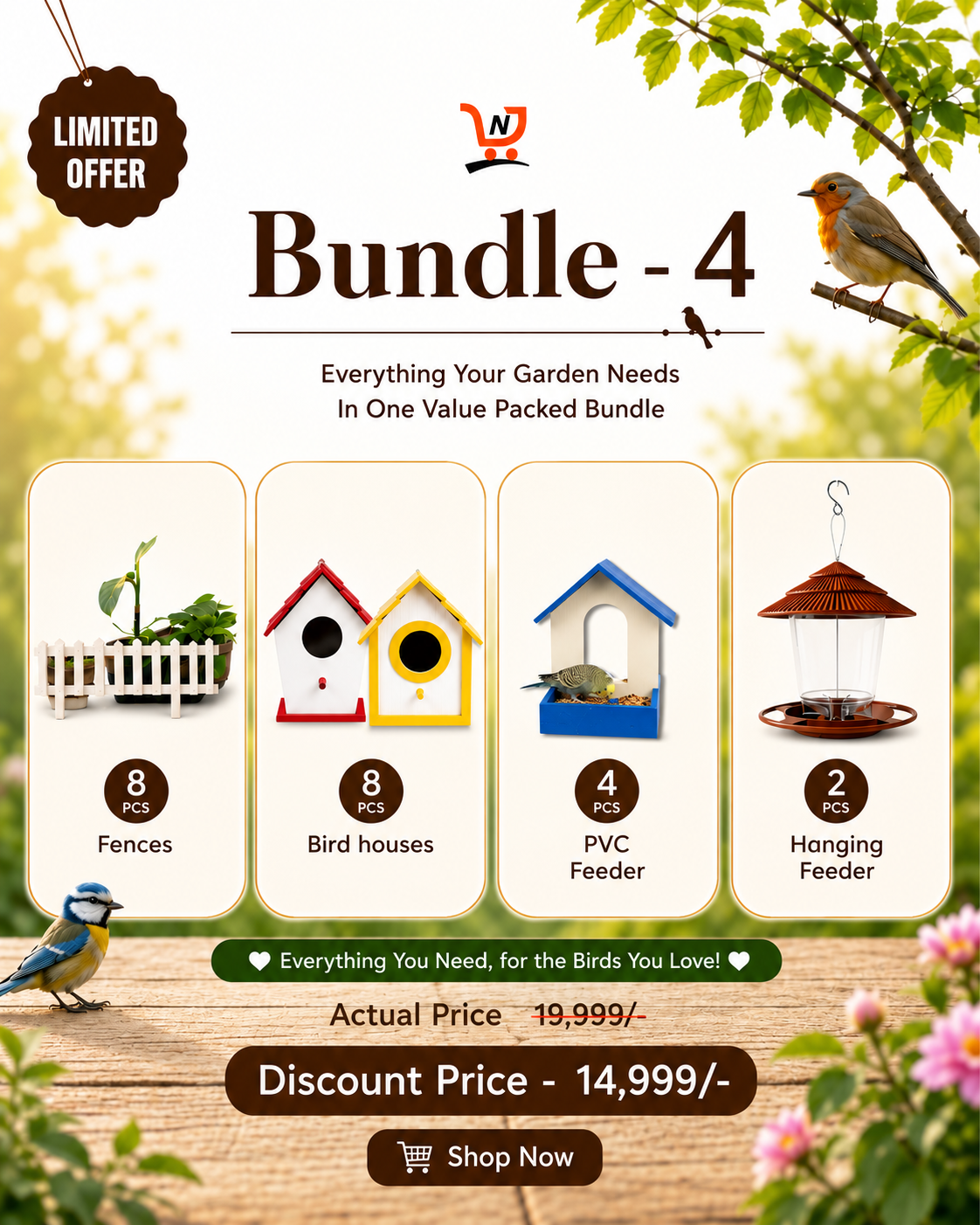 Bundle 4 – Ultimate Garden Paradise Bundle