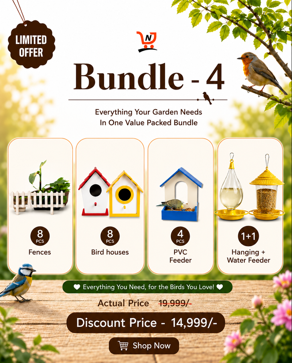 Bundle 4 – Ultimate Garden Paradise Bundle
