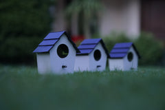 (Pack of 4) PVC Bird House Waterproof New Style