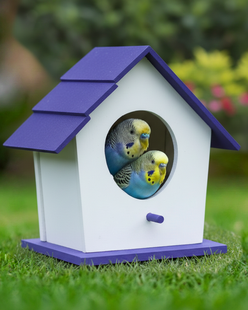 (Pack of 4) PVC Bird House Waterproof New Style