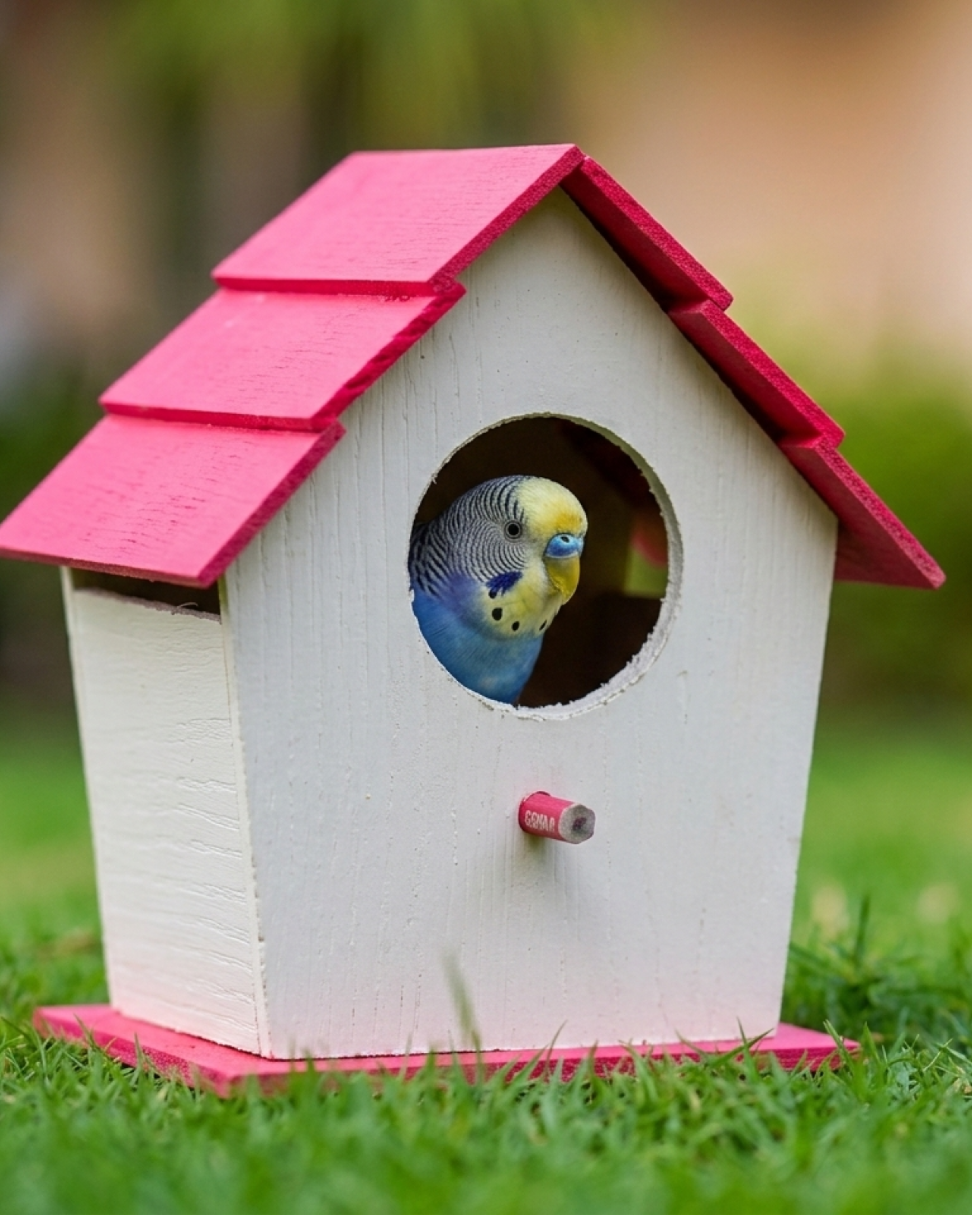 (Pack of 4) PVC Bird House Waterproof New Style