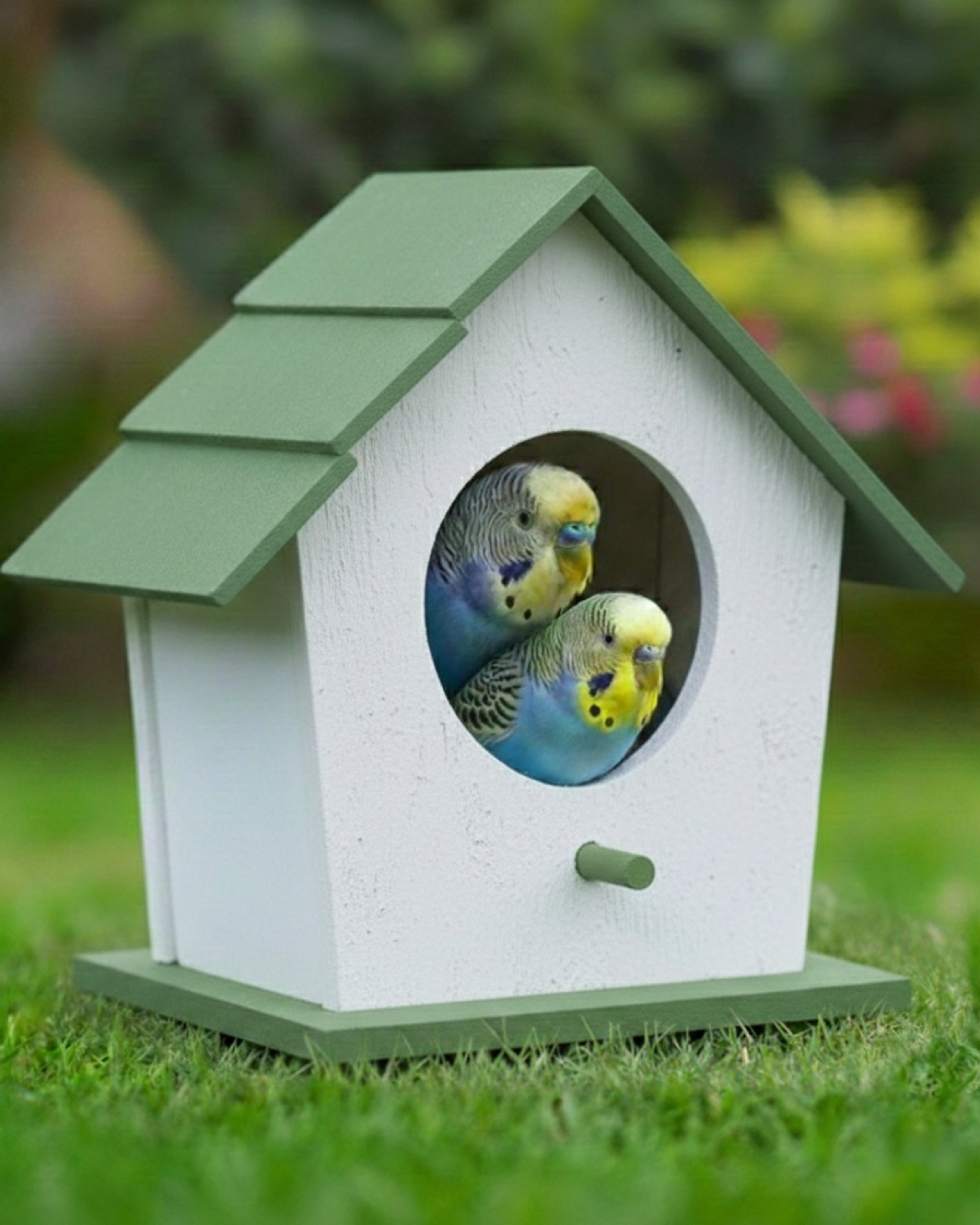 (Pack of 4) PVC Bird House Waterproof New Style