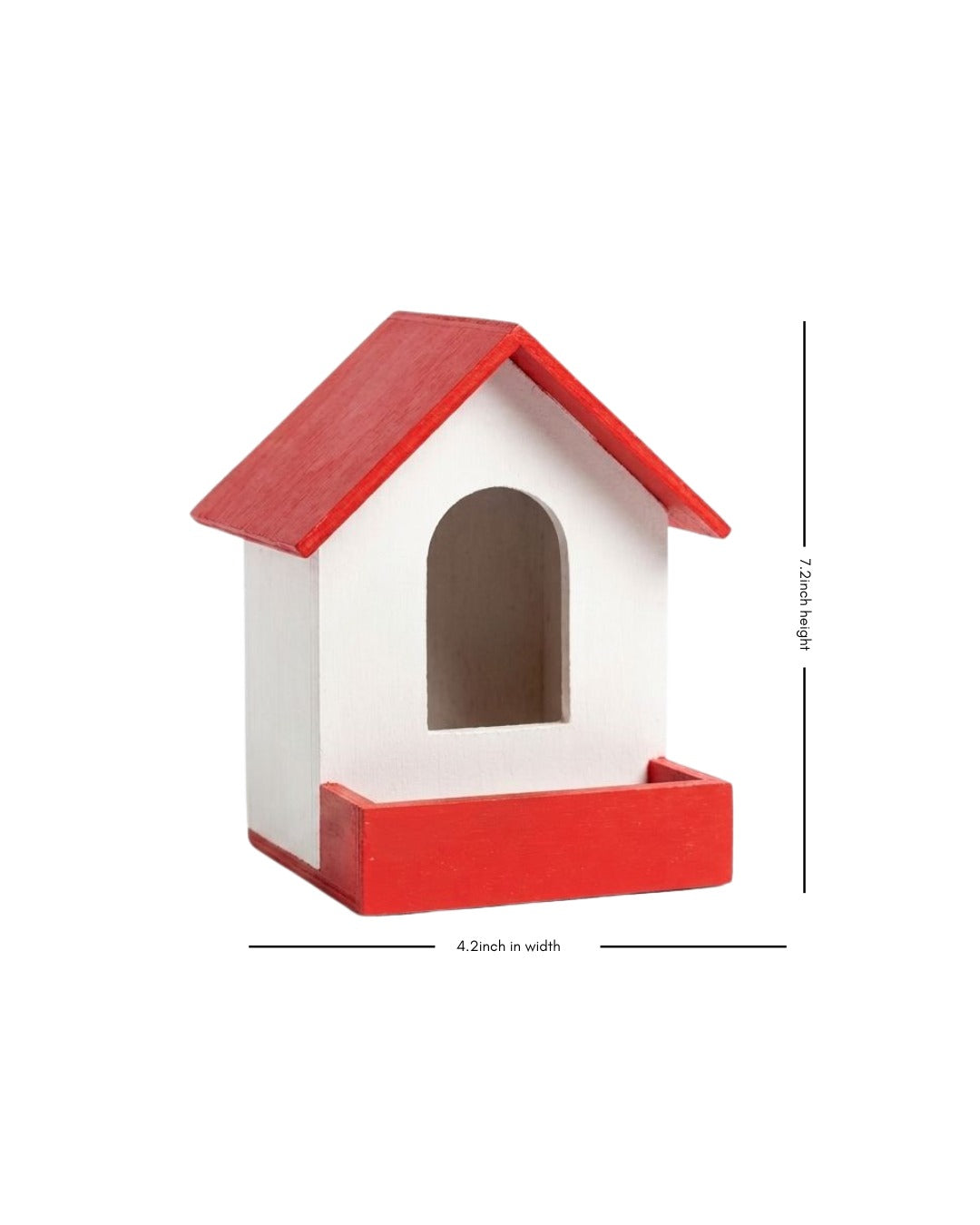 (Pack of 3) PVC Bird Feeder Waterproof